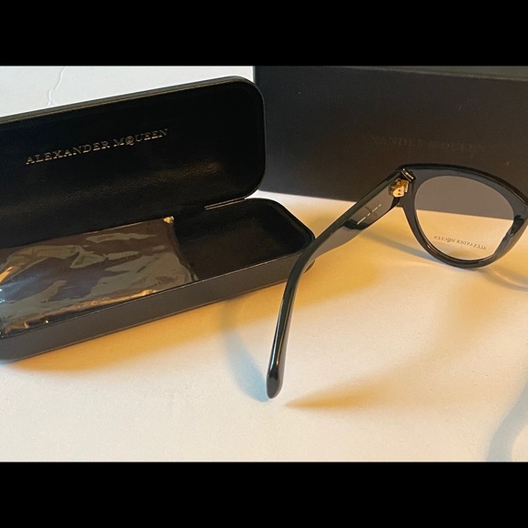 NWT Alexander McQueen Unisex Optical Eyeglasses - Picture 7 of 8